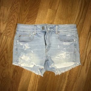 American eagle jean shorts